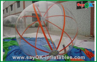 China Wrecking Ball Inflatable Game Summer Transparent Inflatable Water Poll Ball Water Games Hamster Ball For Humans for sale