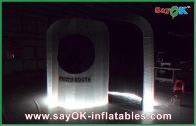 China Inflatable Photo Booth Hire Mini Mobile Inflatable Photo Booth Oxford Cloth For Holiday Decorations for sale