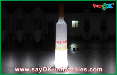 China Commercial Advertusing Inflatable Wine Bottle Decoration With LED Lighting for sale