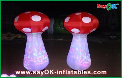 China LED Lighting Inflatable Mushroom Decoration Custom Advertising Inflatables for sale