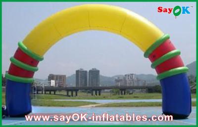 Chine Le PVC gonflable de voûte/porte d'événement extérieur a adapté les signes de publicité gonflables à vendre