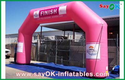 China Inflatable Gate Sport Racing Games Inflatable Finish Line Arch / Entrance Arch For Advertising for sale