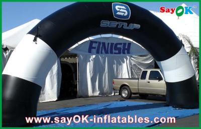 China Inflatable Run Through Tunnels Advertising 7x4M Inflatable Arch /Inflatable Finish Line Arch Prices for sale