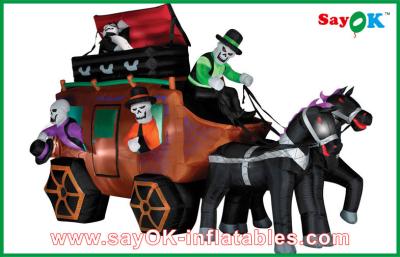 Chine Chariot gonflable de Halloween de parc aquatique de décorations gonflables commerciales de vacances à vendre