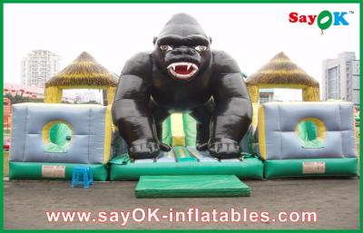 China Giant Disney Inflatable Bouncer With Chimpanzee Shape For Holiday for sale
