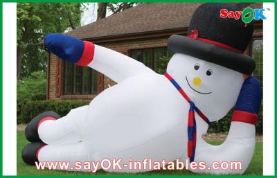 China Decoraciones inflables del día de fiesta de la Navidad del muñeco de nieve inflable gigante de la decoración en venta