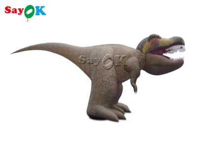 China Inflatable Christmas Dinosaur 5m 15ft Inflatable Mascot T-Rex Tyrannosaurus Dinosaur For Exhibition for sale