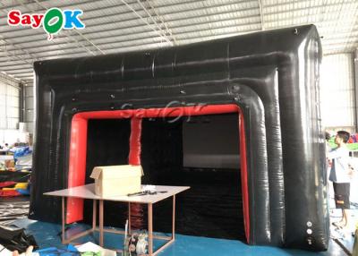 China Best Inflatable Tent Custom Tarpaulin Theater Inflatable Air Tent Private Cube For Activity for sale