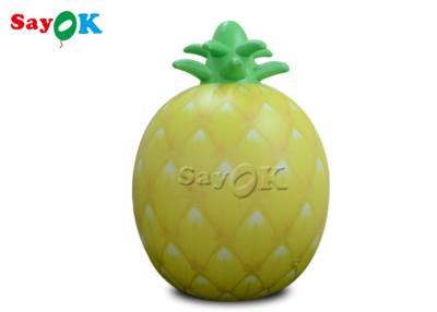 China Yellow 1.5mH 5ft Hanging Inflatable Pineapple Fruit Balloons for sale