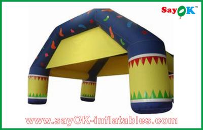 China Backyard Oxford Cloth Huge Inflatable Air Tent Commercial Inflatable Wedding Marquee Inflatable arch tent hangar event for sale