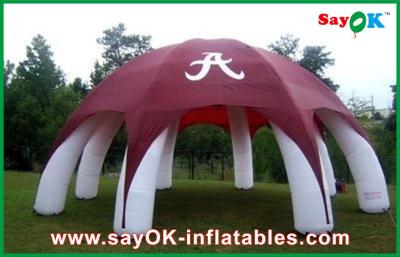 China Custom Camouflage Inflatable Air Tent Large Arm Inflatable Camping Tent for sale