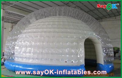 中国 0.45mm ポリ塩化ビニールの防水シートの膨脹可能な結婚式のテント/注文の膨脹可能なテント 販売のため