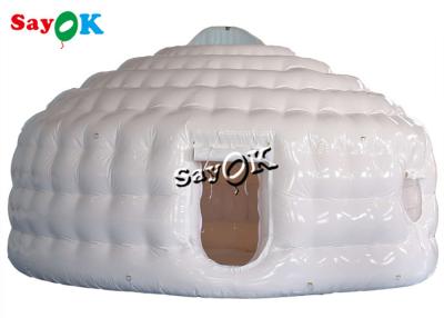 China Inflatable Tent Dome 4.6m 15ft Airtight Outdoor Party Dome Inflatable Yurt Tent for sale
