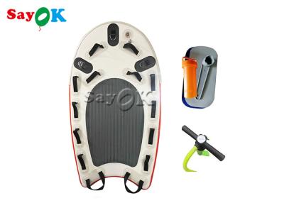 China 71*41.4*4 Inches Inflatable Rescue Sled Floating Mat Jet Ski Rescue Board for sale