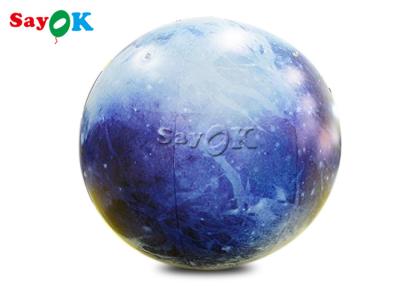 China Customized 40 Inches Inflatable Lighting Decoration Pluto Planet Balloon for sale