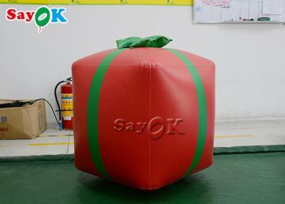 China caixas de presente infláveis da explosão das decorações do feriado do gramado da casa familiar de 3.3ft à venda