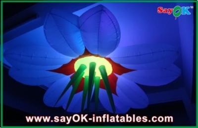 China New Design Colorful 1.5m Hanging Lighting Decoration Inflatable Flowers for sale