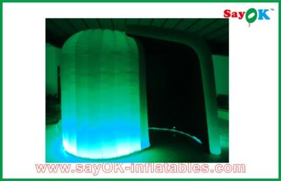 China Photo Booth Wedding Props Colorful Dome Led Light Custom Inflatable Products For Advertising for sale