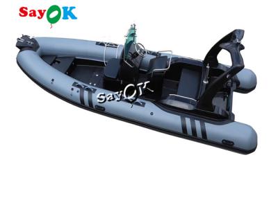 China 19ft het Opblaasbare RIB Boat Fiberglass Hull Water Ski?en van Sporthypalon Te koop