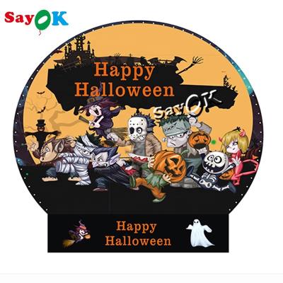 China Outdoor Indoor 5m Inflatable Holiday Decorations Life Size Halloween Snow Globe for sale