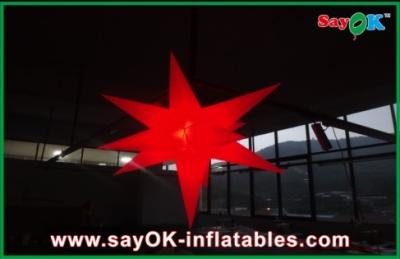 China Party Giant Decoration Led Inflatable Star For Wedding / Party for sale