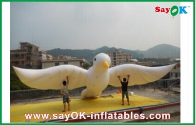 中国 大きい注文の膨脹可能なプロダクト美しく巨大なヘリウムの動物の飛行の鳩 販売のため