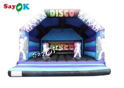 China PVC Tarpualin Dj Inflatable Disco Dome Bouncer For backyard for sale