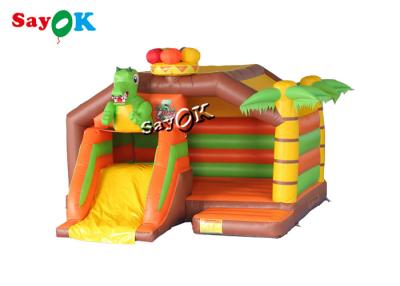 China 5m 16.5ft Animals Theme Commercial Bouncy Castle With Blower for sale