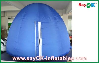 China Barraca inflável azul do planetário, barraca de Doem da projeção do cinema à venda