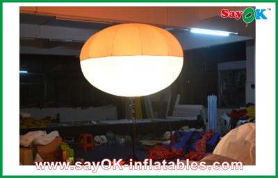 China bola llevada inflable del trípode del paño del nilón de los 2m, haciendo publicidad de la decoración inflable de la iluminación del LED en venta
