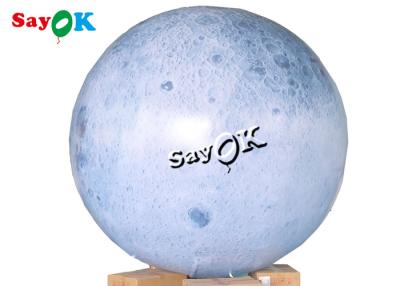 Chine 6.6ft ont mené le ballon gonflable de lune pour l'exposition extérieure de yard à vendre