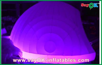 China Barraca inflável do ar do diodo emissor de luz do evento com pano de Oxford/barraca inflável personalizada da barraca inflável inflável do iglu da barraca grande à venda