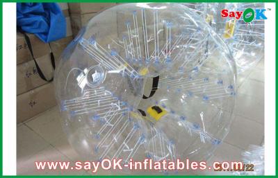 China PVC Inflatable Sports Games 0.6mm TPU 1.5m DIA Inflatable Body Bumper Ball for sale
