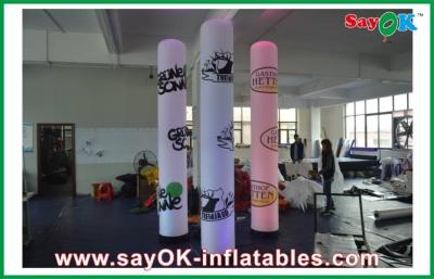 Chine Décoration gonflable de allumage menée gonflable de décoration de pilier avec l'impression de logo à vendre