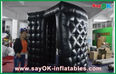 China Inflatable Photo Booth Tent Outdoor 360 Photo Booth Automatic Inflatable Enclosure Backdrop for sale