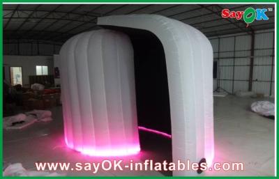 China Photo Booth Backdrop 210D Led Lights Strong Oxford Cloth Giant  Custom Inflatable Products for sale