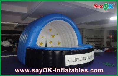 China Inflatable Sales Stand For Exhibition Advertising Air Blower Inflatable Bar With Logo Printing , Environment Concerned for sale