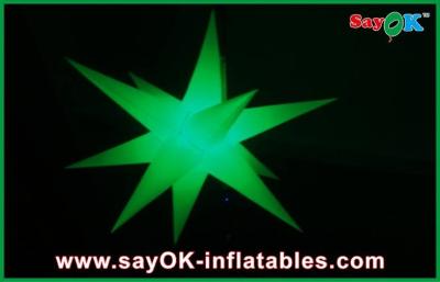 China Party Star Inflatable Lighting Decoration Decoration /  Nylon Cloth  Inflatable Led Light for sale