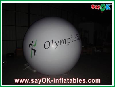 China Waterproof Fabric PVC Inflatable Helium Balloon Thin For Outdoor Event for sale