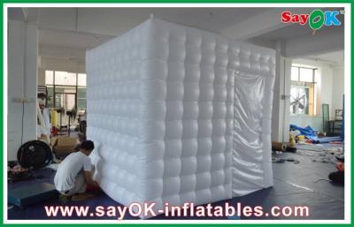 China Inflatable Photo Booth Rental One / Two Doors Inflatable Photobooth , Oxford Cloth Inflatable Photo Tent for sale