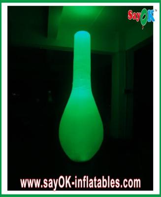China H2m Inflatable Lighting Decoration , Led Lighting Inflatable Bottle for sale