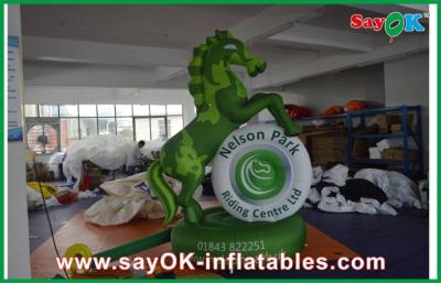China Advertising Inflatable Height 3m - 8m Inflatable Cartoon Characters , Events PVC / Oxford Cloth Horse for sale