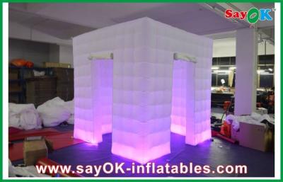 China Inflatable Photo Booth Rental Waterproof Blow Up Photo Booth Inflatable Oxford Cloth For Amusement Park for sale