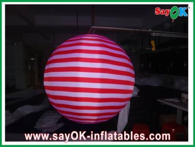China Led Lighting Inflatable Lighting Decoration Hanging Ball CE / UL Blower for sale