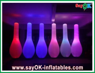China Paño de nylon inflable portátil de la botella 190T de la iluminación para el partido en venta