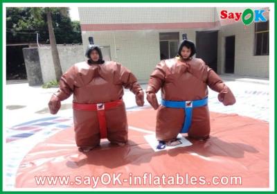 China Sport Games Custom Inflatable Products , 0.5mm PVC Inflatable Sumo Wrestling for sale