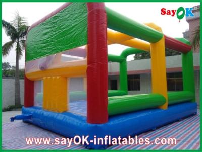 China Multi-colour Inflatable Bounce Castle House Large For Playground for sale