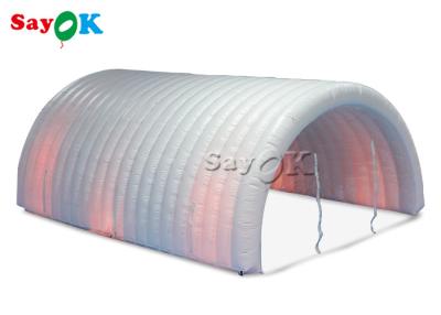 China Outdoor Dome Portable Medical Tent Disinfection Room Channel With LED Light for sale