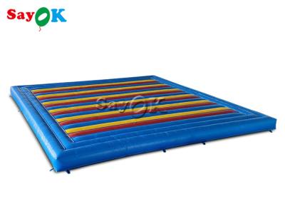 China Large PVC Tarpaulin Inflatable Bounce Board Adult Indoor / Outdoor Sports for sale