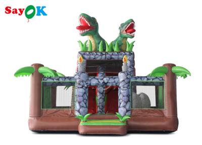 Китай Надувной замок темы динозавра парка атракционов прыжка детей раздувной продается
